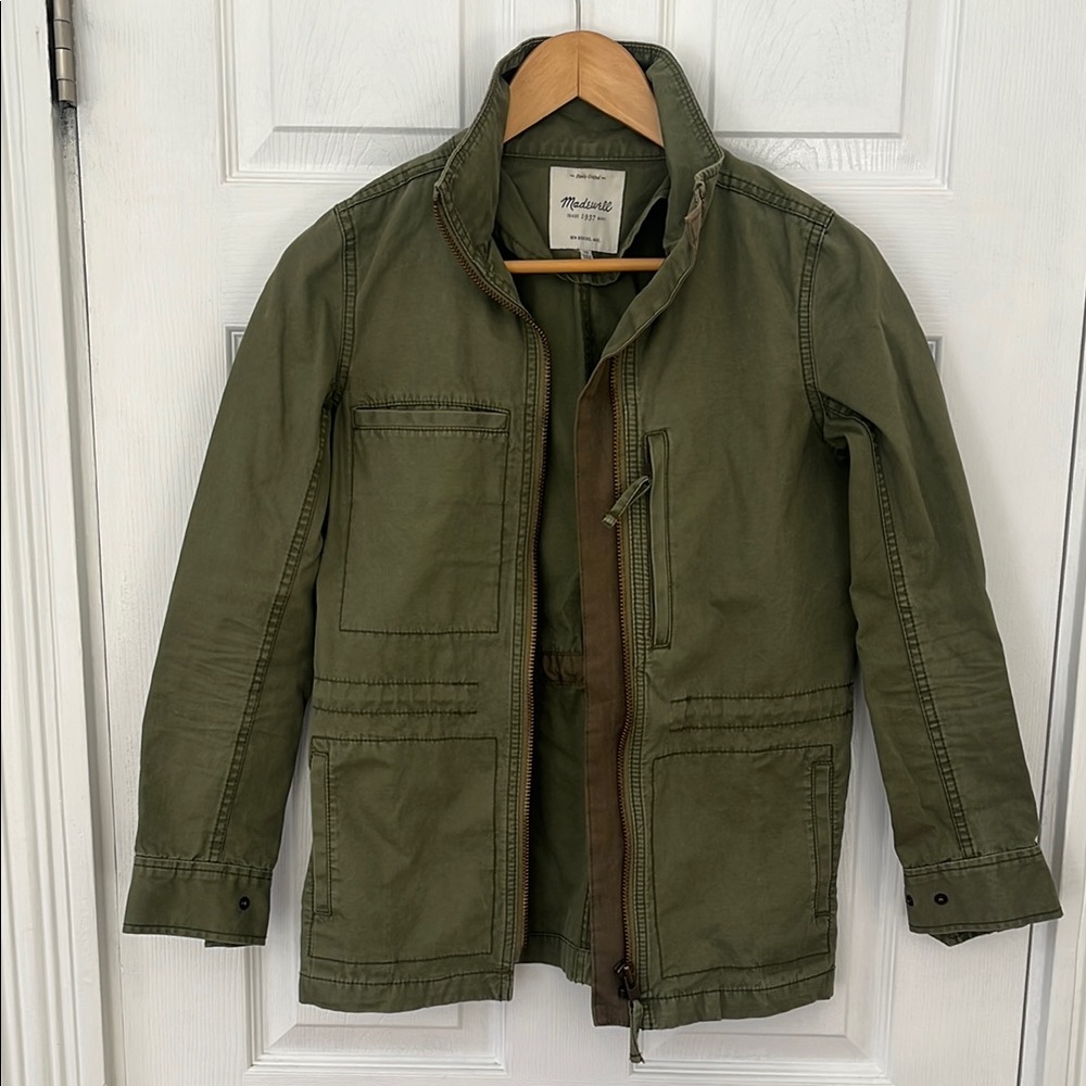 Madewell Green Utility Jacket